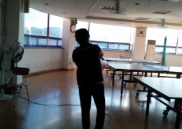학교소독중